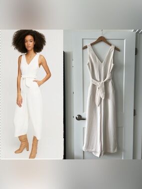 NWOTS Wilfred Écoulement V-Neck Jumpsuit Sz 4